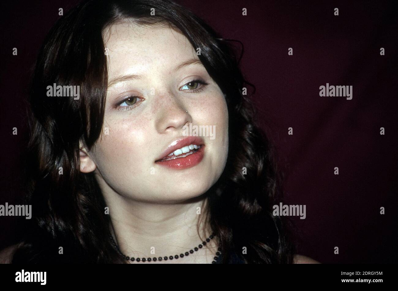 Star of 'Lemony Snicket's A Series of Unfortunate Events,' Emily Browning, circa 2004 / File Reference # 34000-1537PLTHA Stock Photo