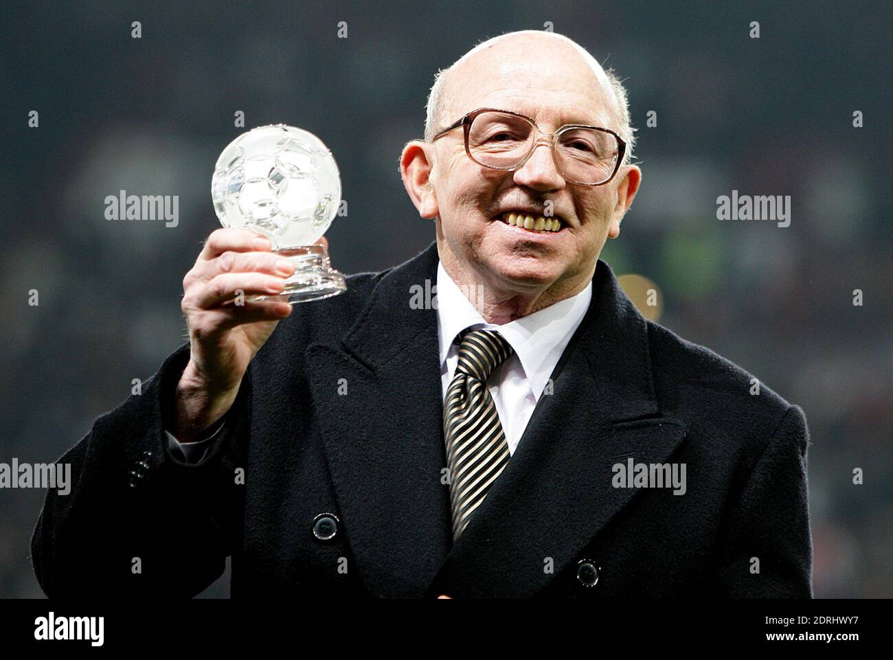 File photo dated 29-12-2008 of 1966 World Cup winner Nobby Stiles. Stock Photo