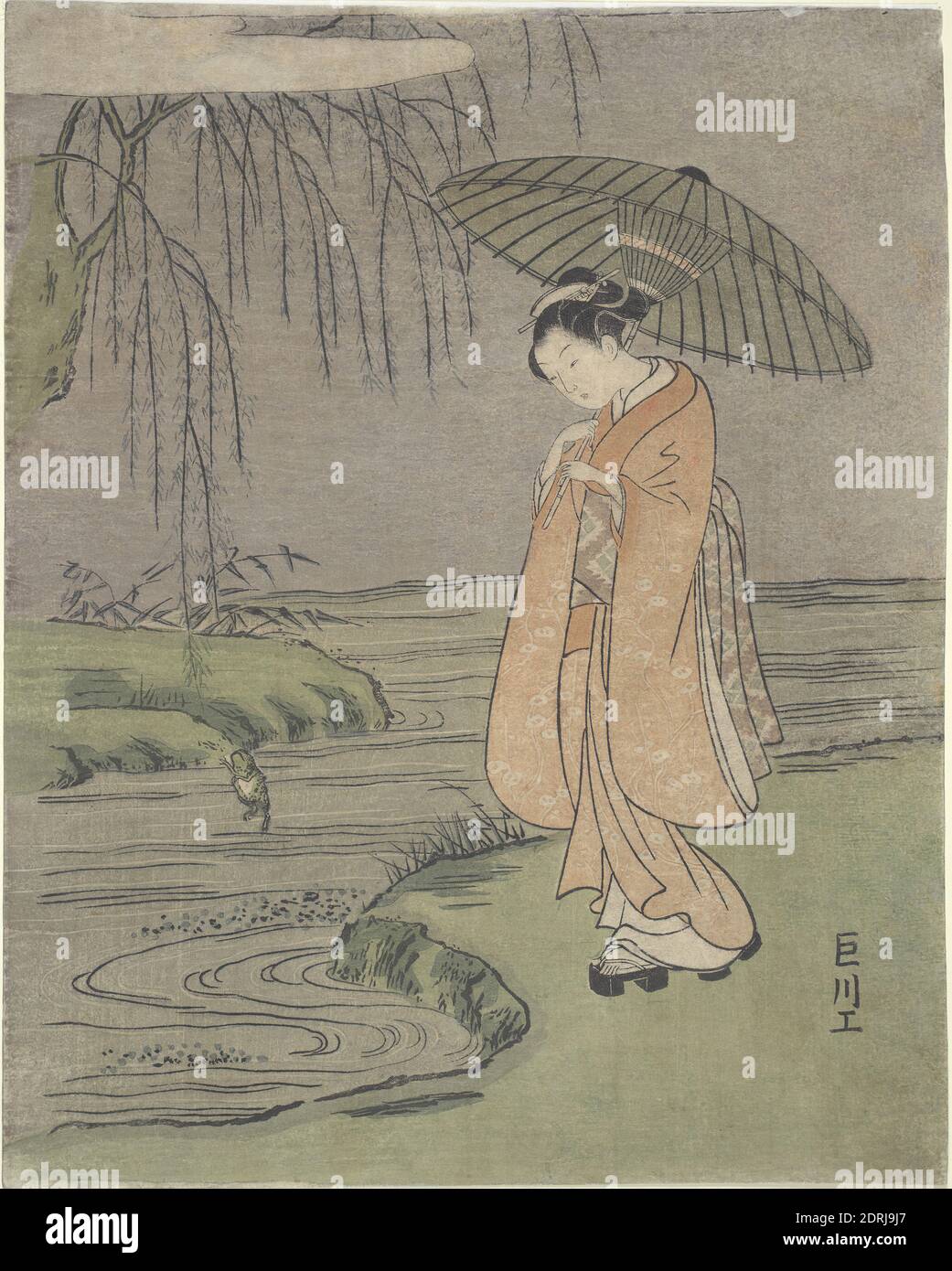 Artist: Suzuki Harunobu, Japanese, 1725–1770, Parody of Ono