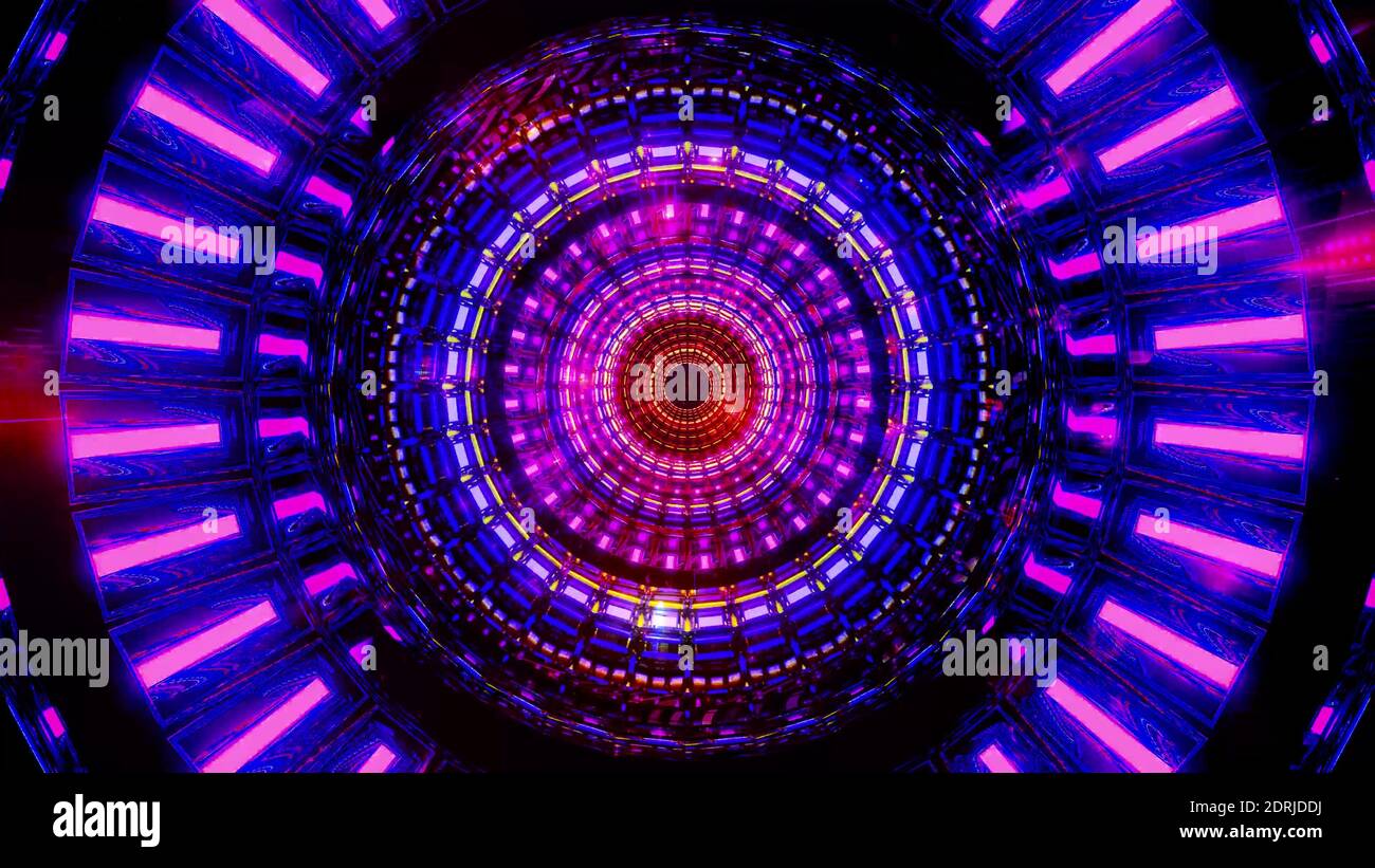 Rotating blue space design with glowing neon particles 3d illustration background  wallpaper design artwork Stock Photo - Alamy