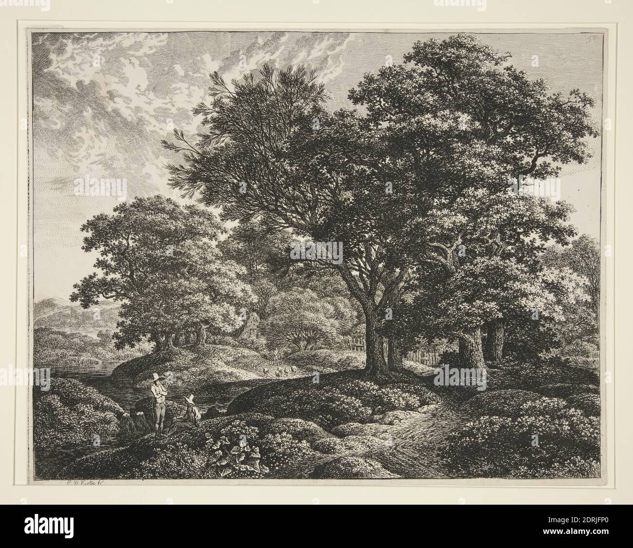 Artist: Carl Wilhelm Kolbe the elder, German, 1759–1835, Landscape ...