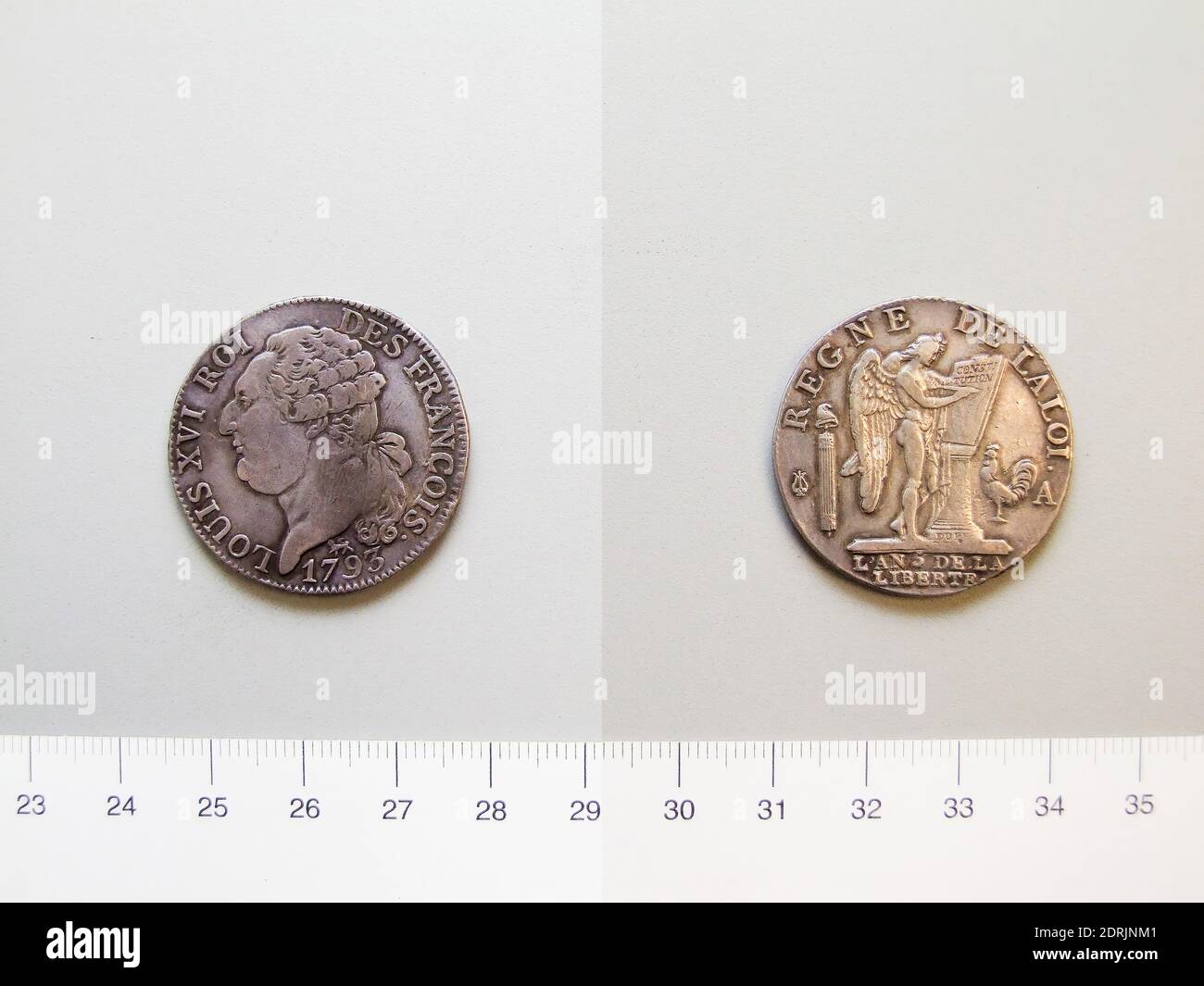 Ruler Louis XVI, King of France, French, 17541793, ruled 177492