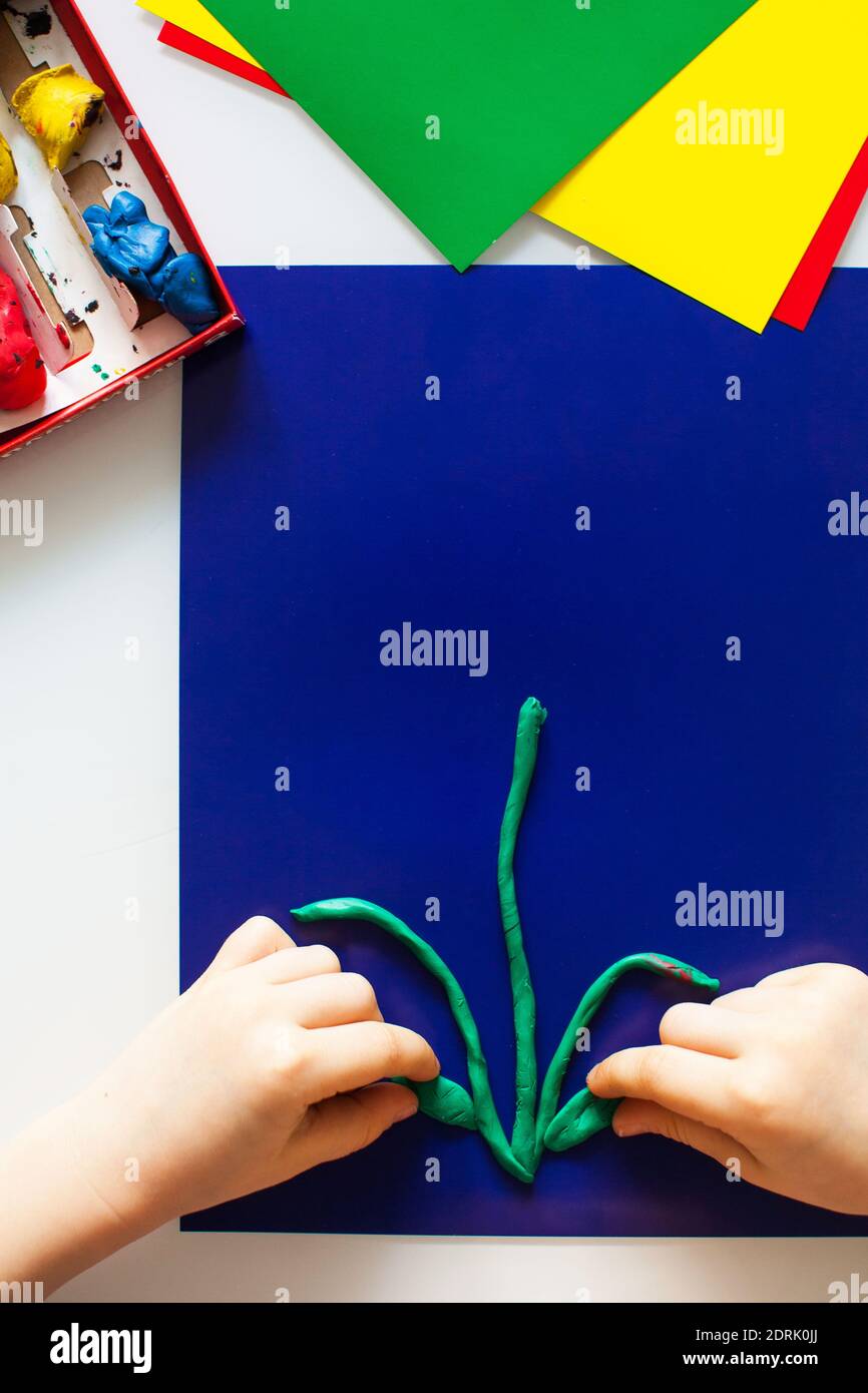 step by step instructions for children s crafts made of plasticine