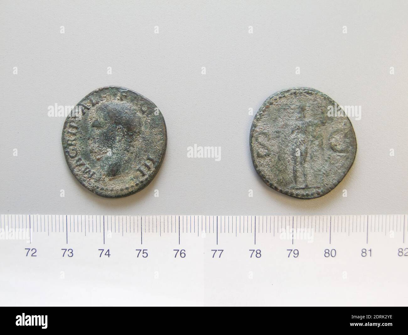 Ruler: Caligula, Emperor of the Rome, 12–41, ruled 37–41, Mint: Rome,  Honorand: M. Vipsanius Agrippa, As of Caligula, Emperor of Rome from Rome,  A.D. 37–41, Copper, 11.22 g, 7:00, 29.5 mm, Made