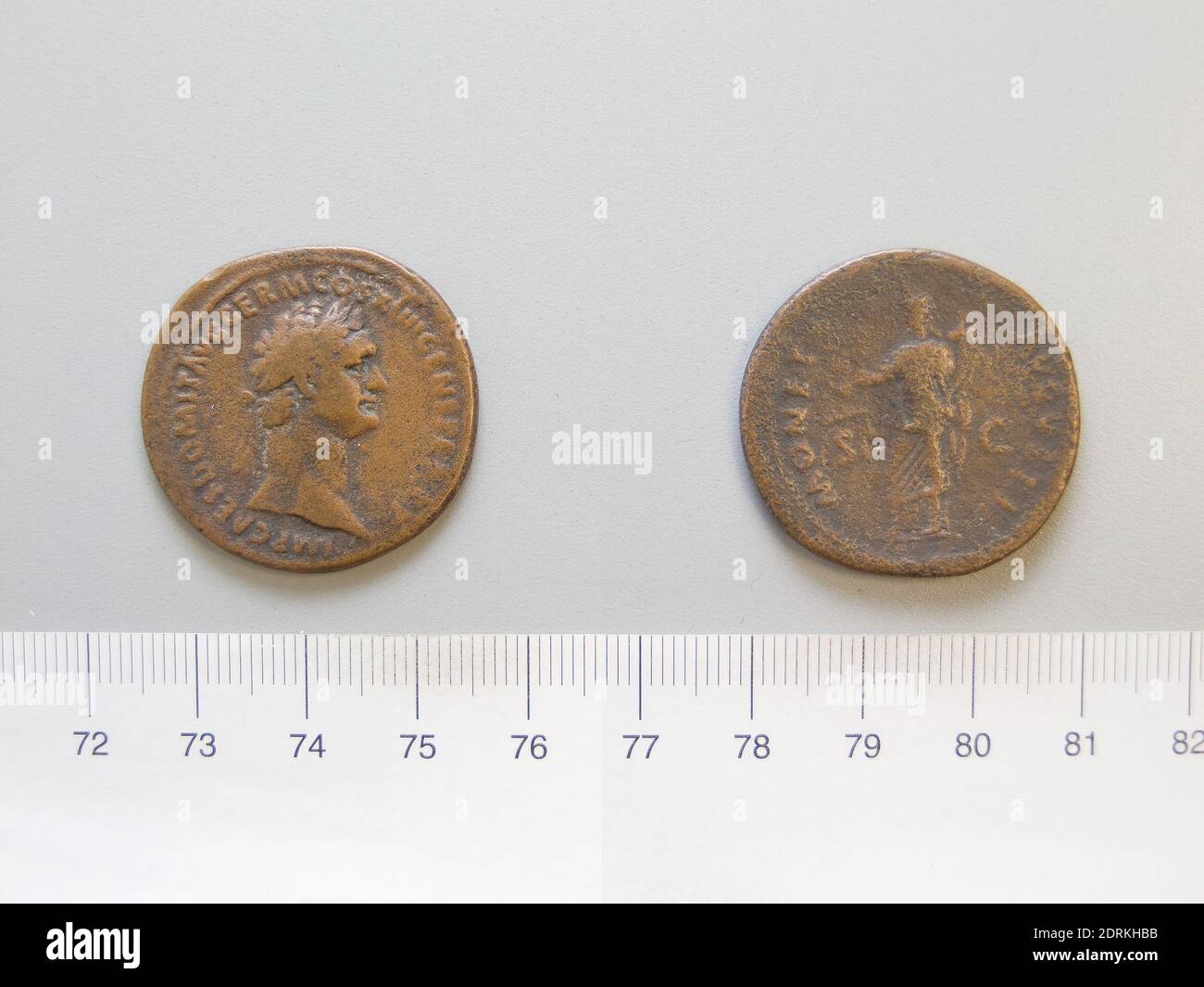 Ruler: Domitian, Emperor of Rome, A.D. 51–96, ruled 81–96, Mint: Rome ...