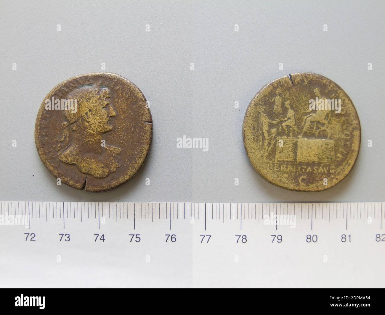 Ruler: Hadrian, Emperor of Rome, A.D. 76–138, ruled 117–38, Mint: Rome ...