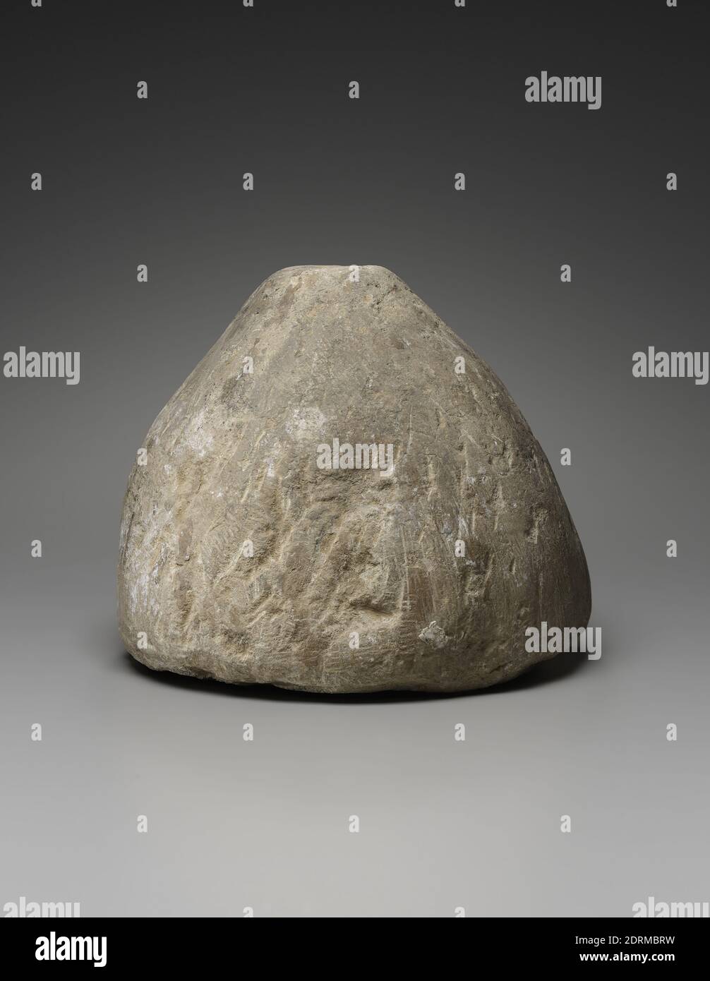 Large Catapult Ball, ca. 323 B.C.–A.D. 256, Limestone, 18.5 × 23.5 cm (7  5/16