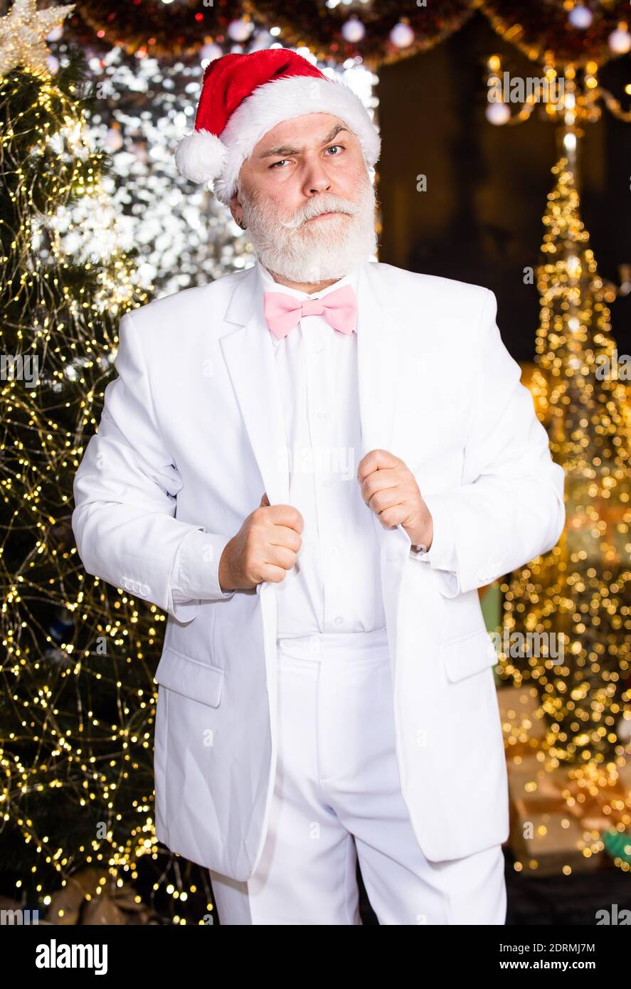 Elegant santa suit best sale