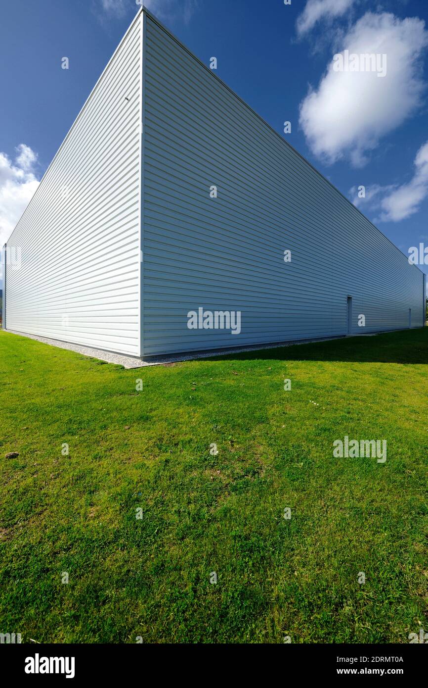 Industrial Units at Hawarden Business Park, North Wales Stock Photo Alamy