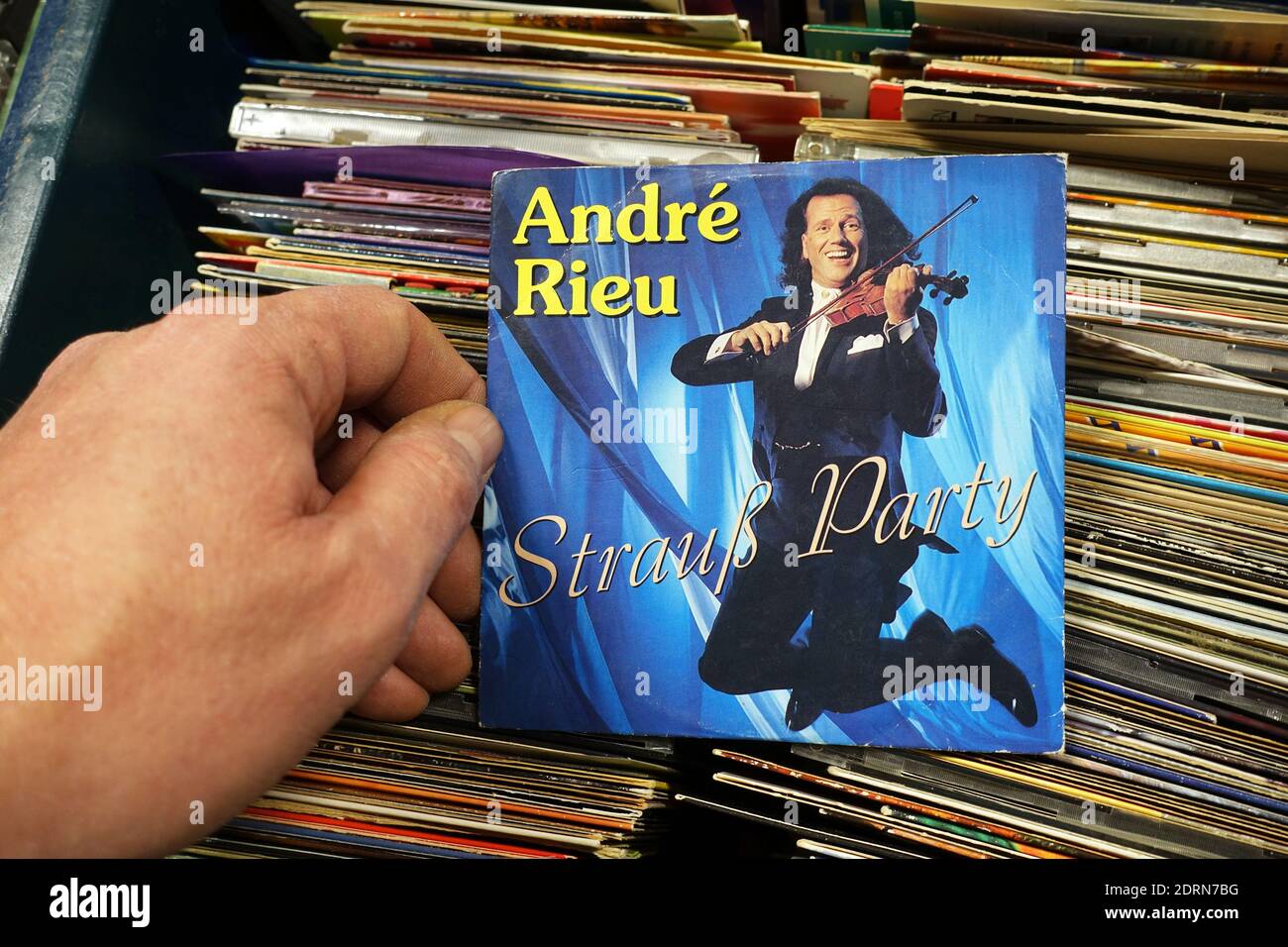 CD Single: André Rieu - Strauss Party Stock Photo