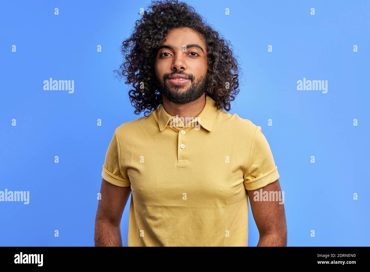 Arab male curly hair hi-res stock photography and images - Alamy