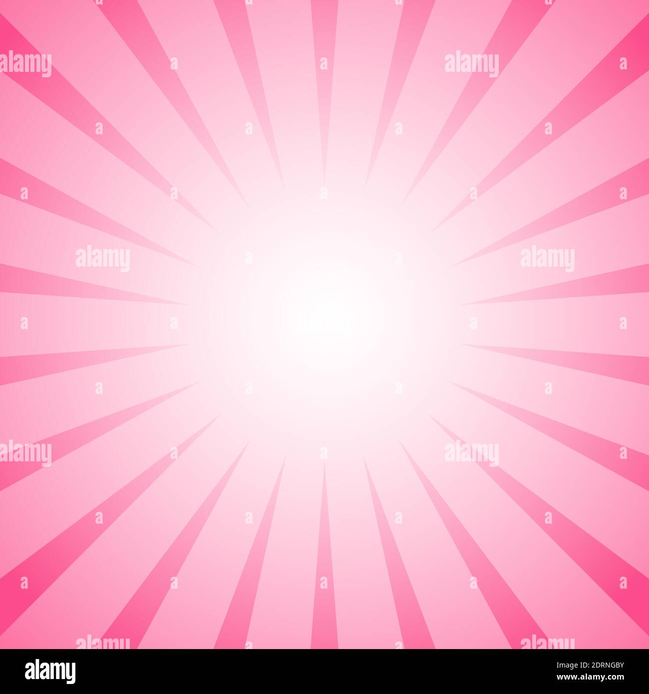 Sunlight abstract background. Pink color burst background. Vector