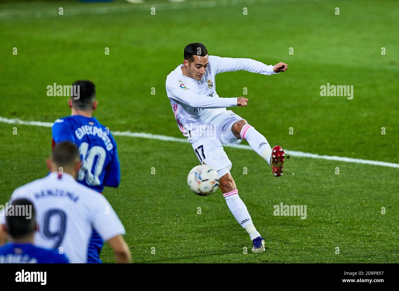 Lucas Vazquez of Real Madrid during the Spanish championship La Liga football match between SD Eibar SAD and Real Madrid CF on / LM Stock Photo