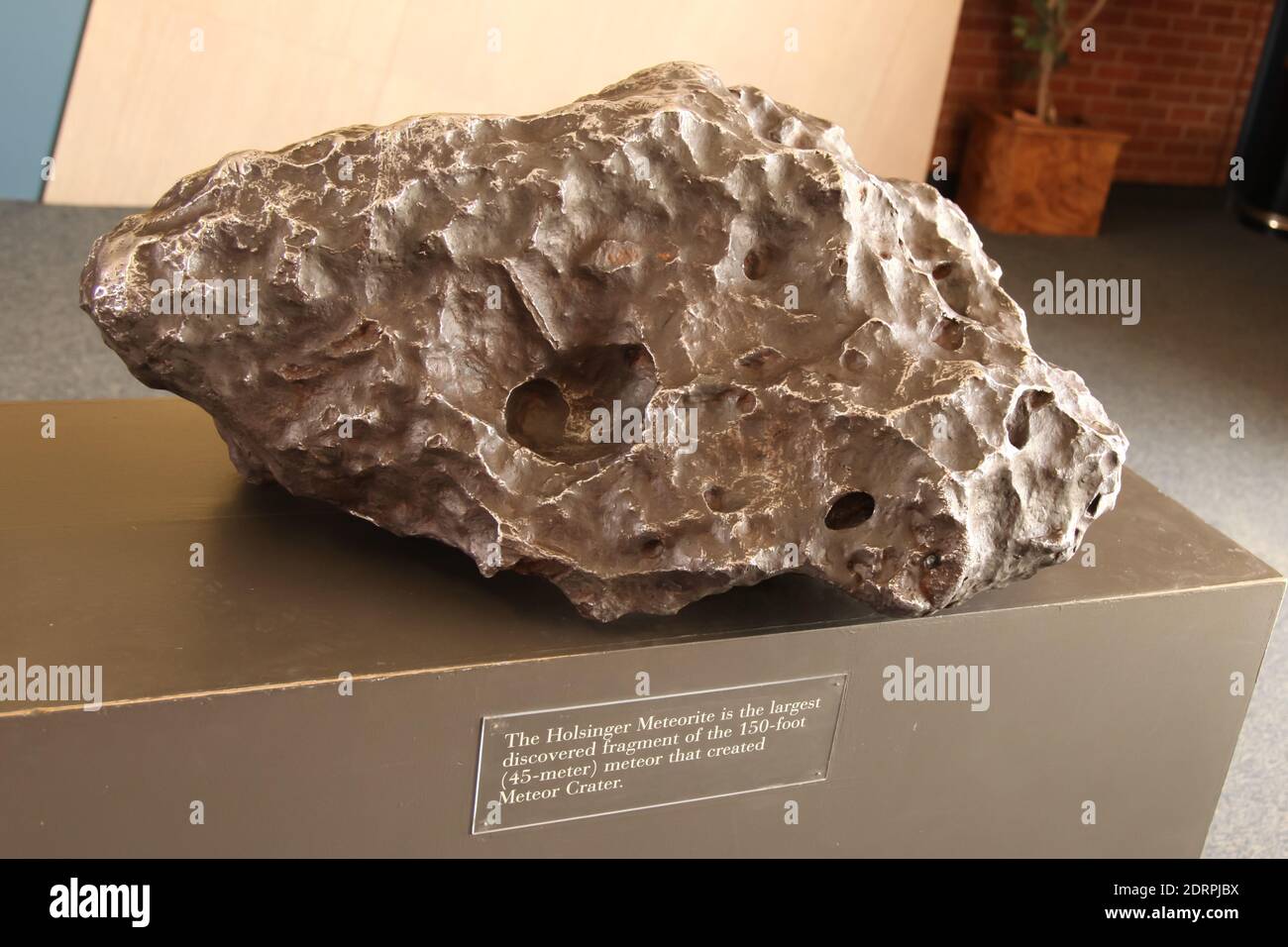 The Holsinger Meteorite, largest discovered fragment of