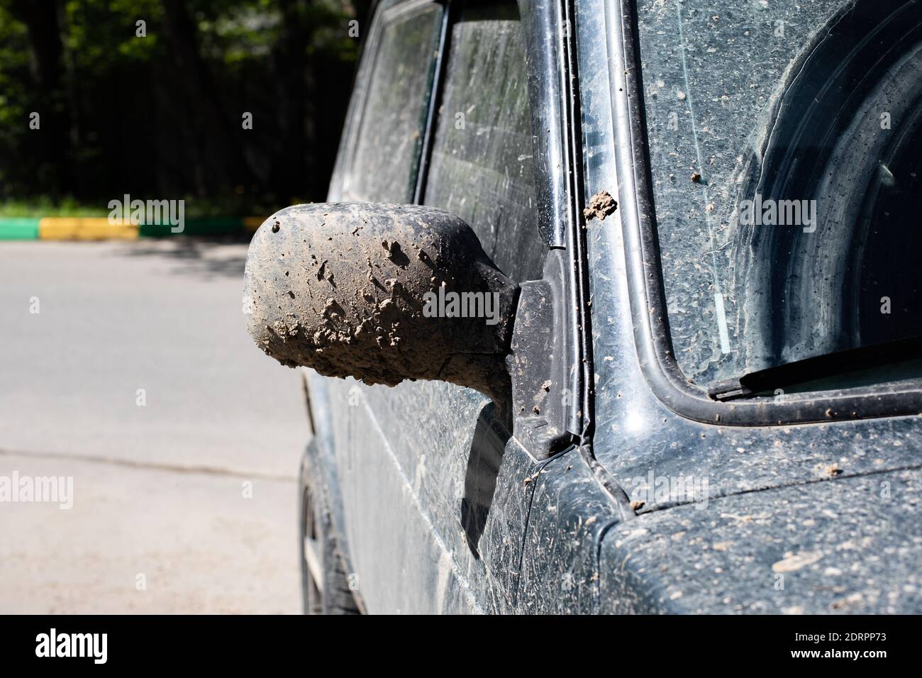 Black hole sale car mirror