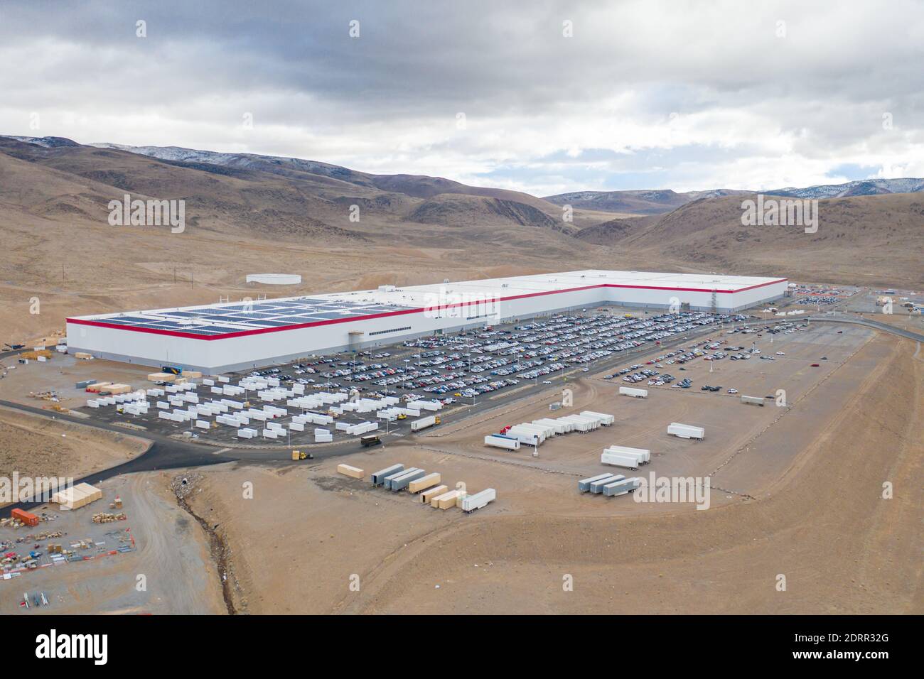 SPARKS, NEVADA, UNITED STATES Dec 17, 2020 Tesla's Gigafactory, a manufacturing plant
