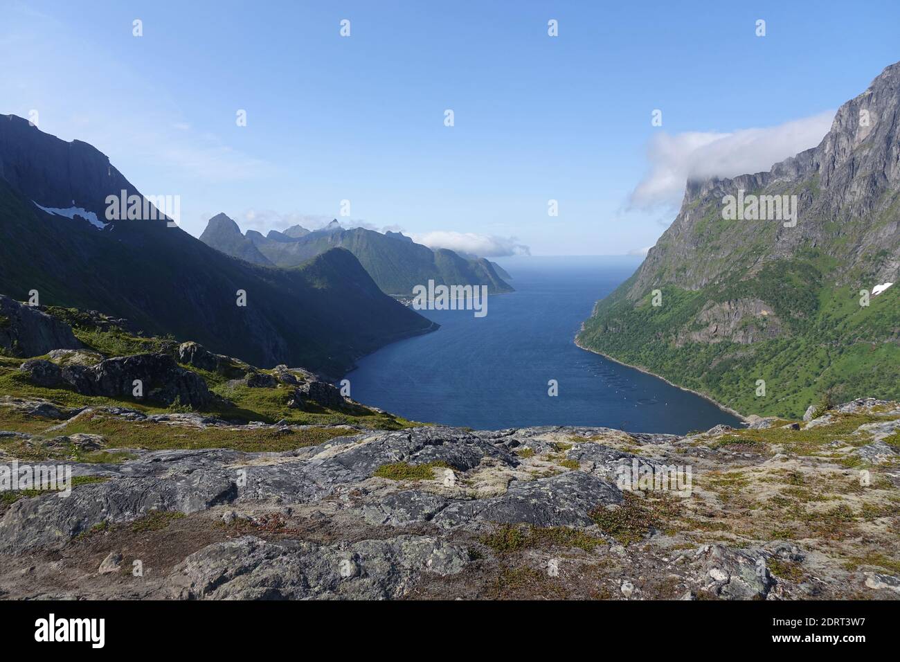 Hike in Segla Stock Photo - Alamy