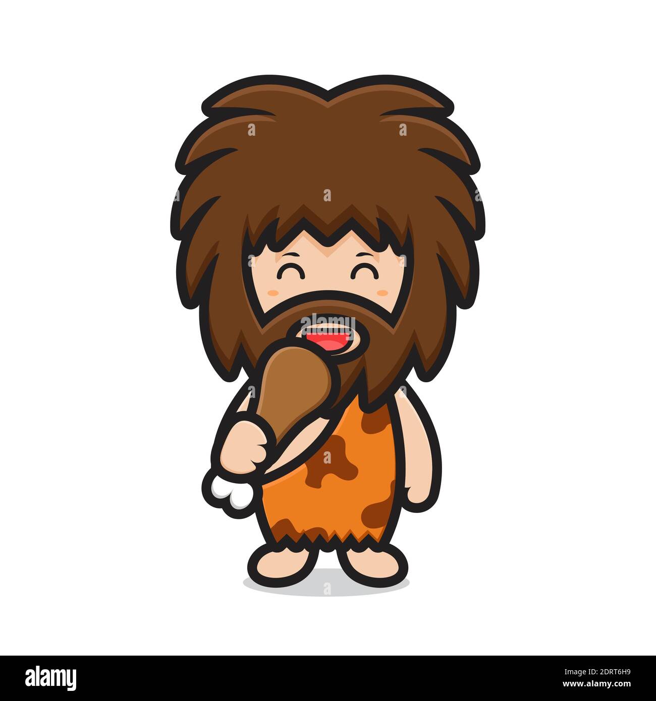 Stone age man cartoon character hi-res stock photography and images - Alamy