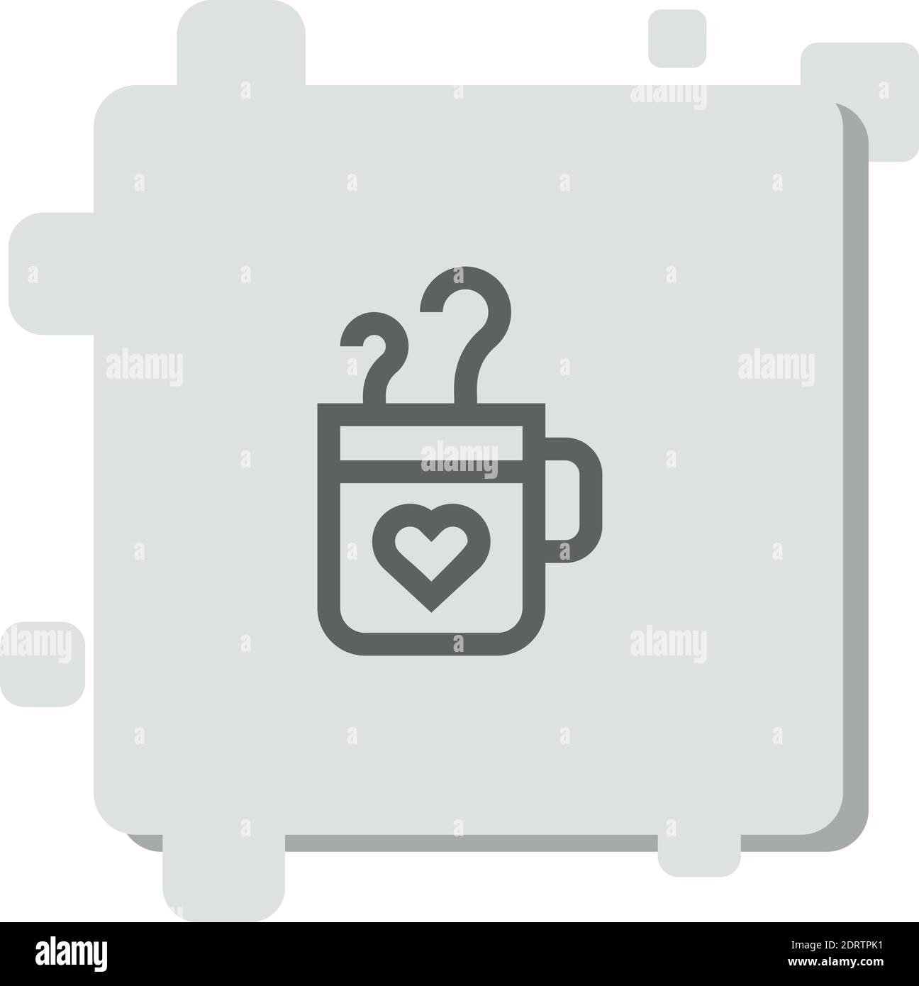 tea mug vector icon modern simple vector illustration Stock Vector ...