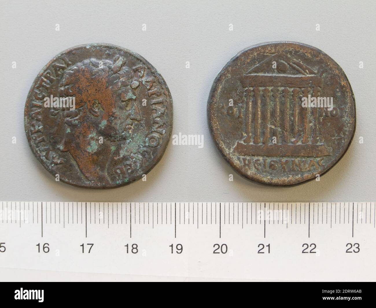Rooma Rulood Ruler: Hadrian, Emperor of Rome, A.D. 76–138, ruled 117–38, Mint ...