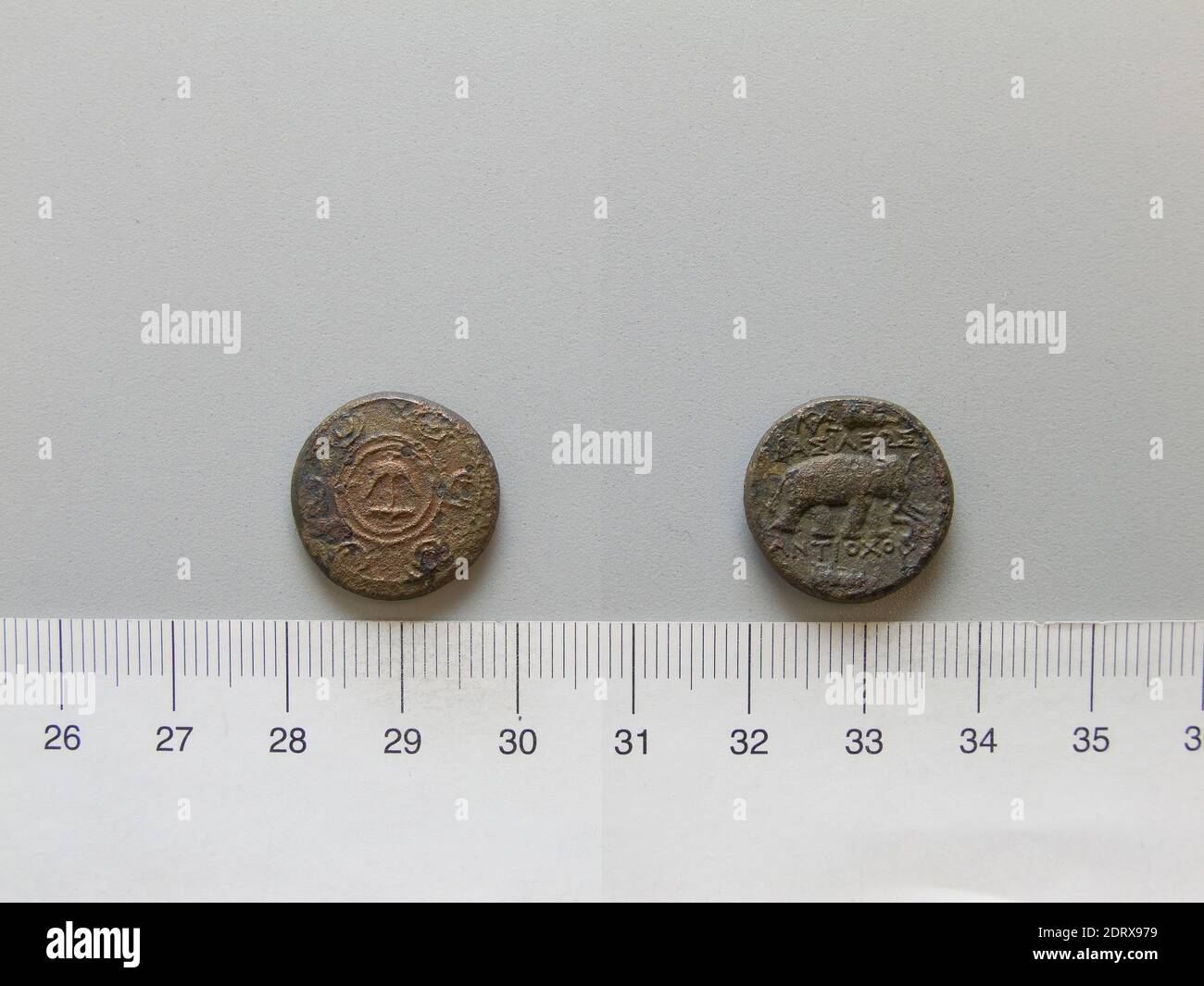 Ruler Antiochus I Soter Seleucid King Ca 324 261 B C Ruled 281 261 Coin Of Antiochus