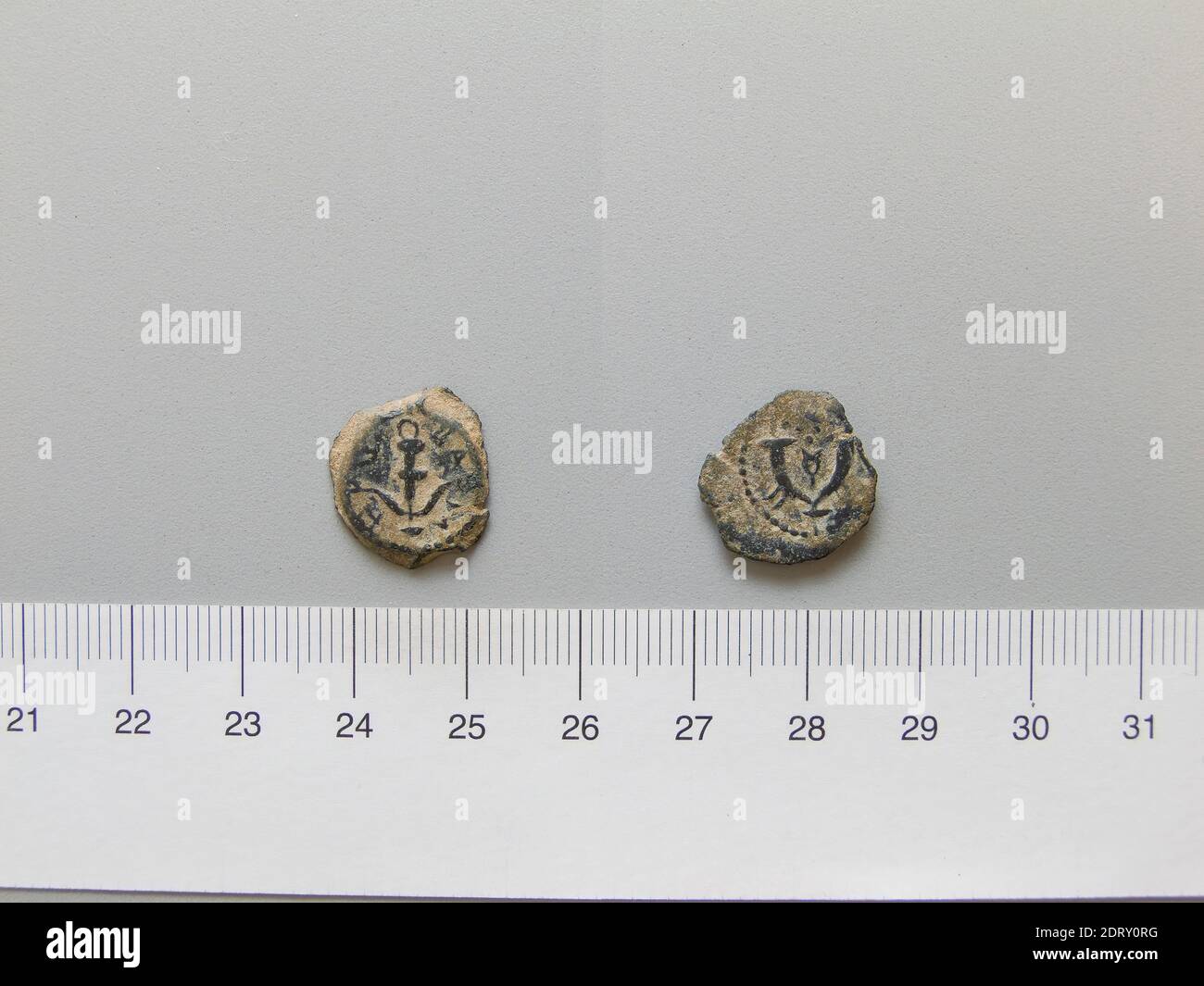 Ruler Herod the Great, King of Judea, 734 B.C.Mint Jerusalem, Coin