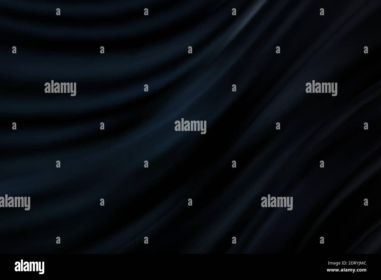 Smooth elegant black satin texture Abstract background Stock Vector