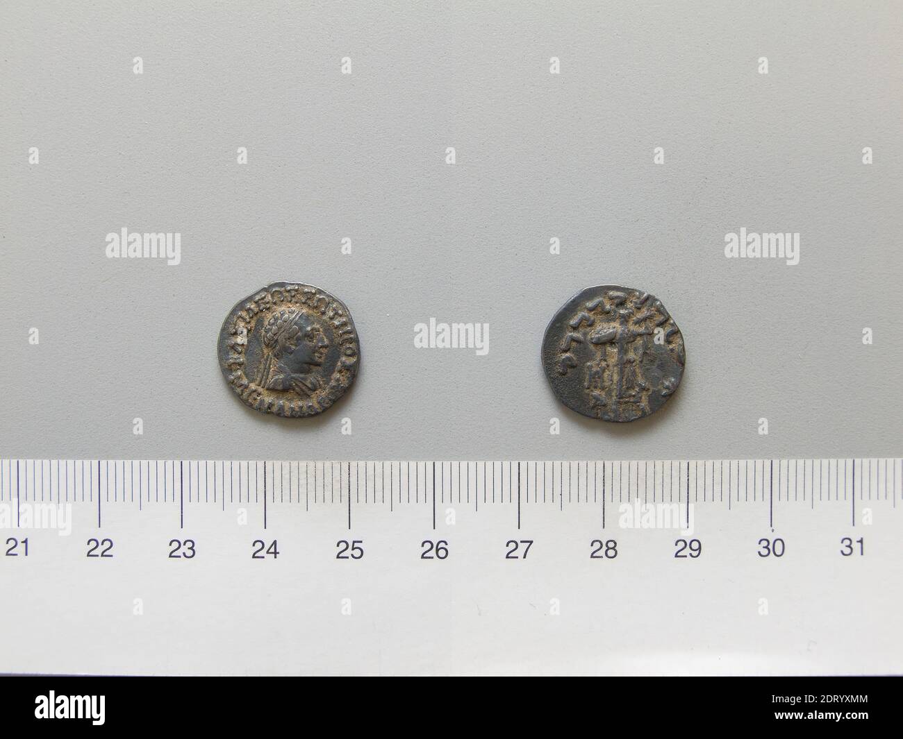 Ruler Menander I King of Bactria died 130 B.C. ruled ca. 165