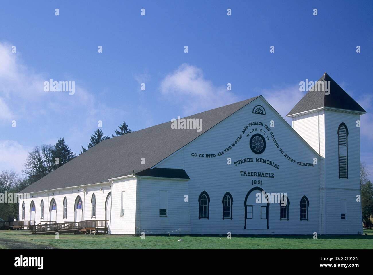 Turner Memorial Tabernacle Turner Oregon Stock Photo Alamy