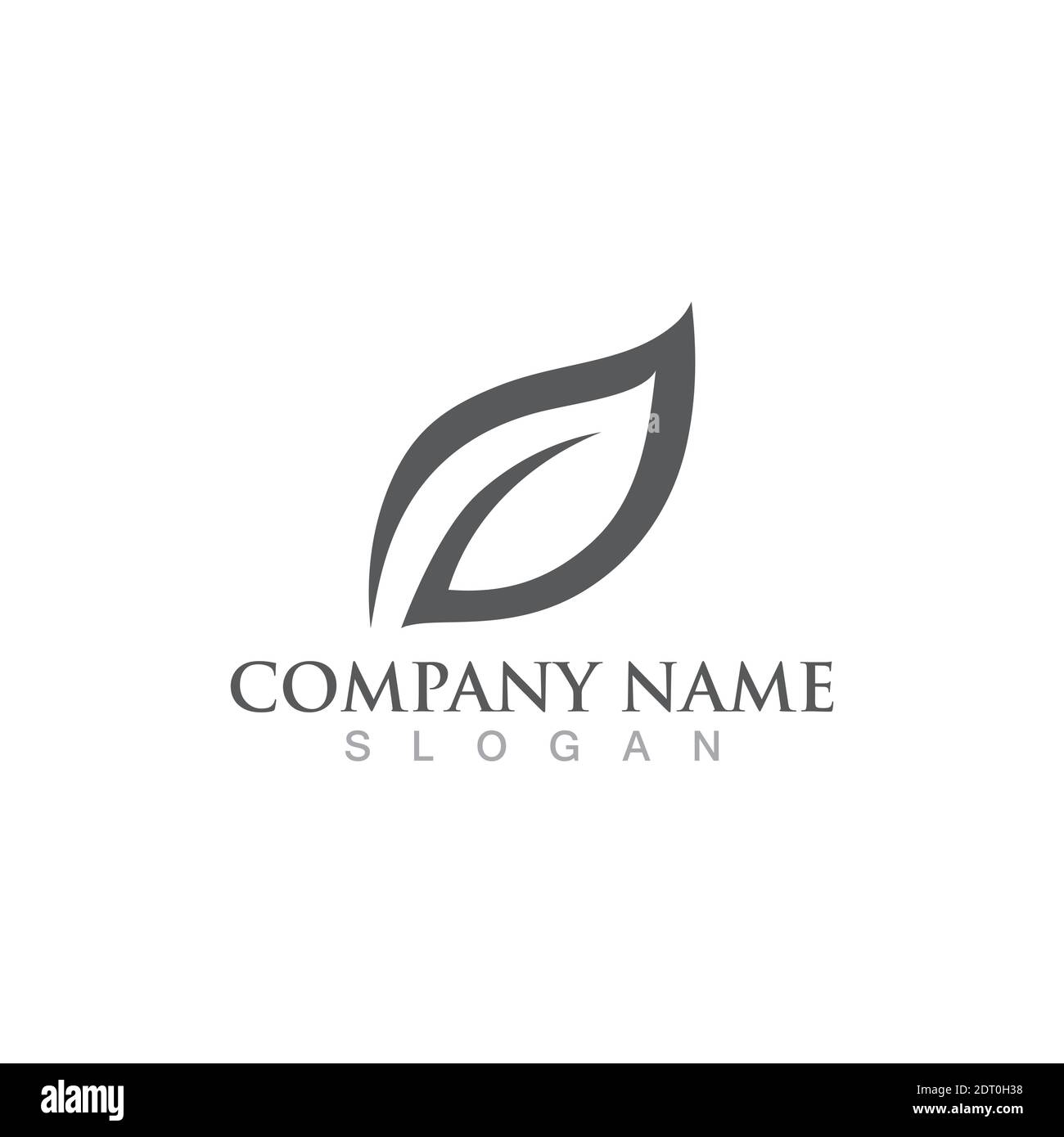GREEN LEAVES SYMBOL LOGO AND ICON VECTOR Stock Vector Image & Art - Alamy