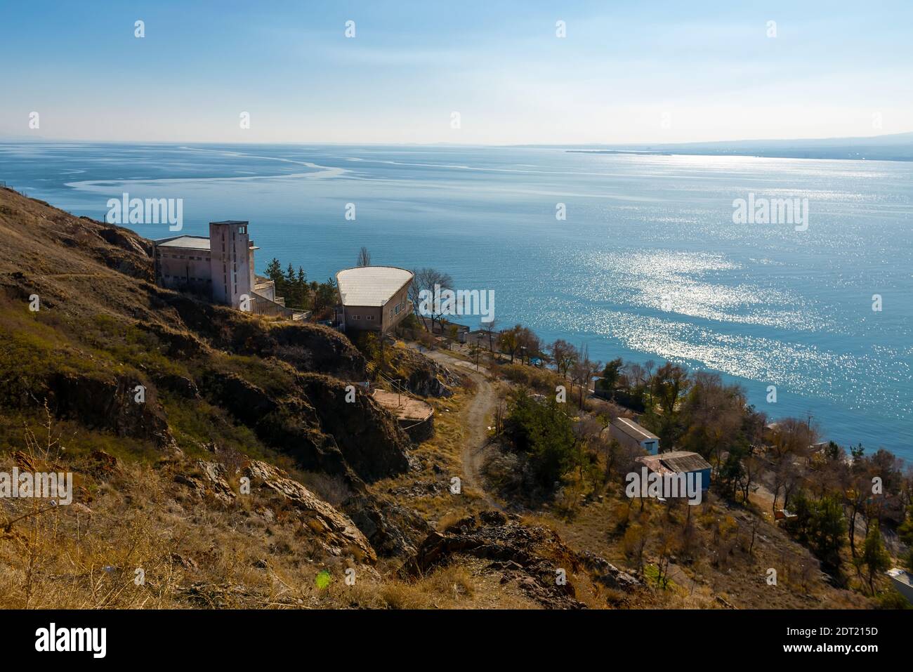 Lake Sevan, the largest lake in Armenia and the Caucasus region Stock ...