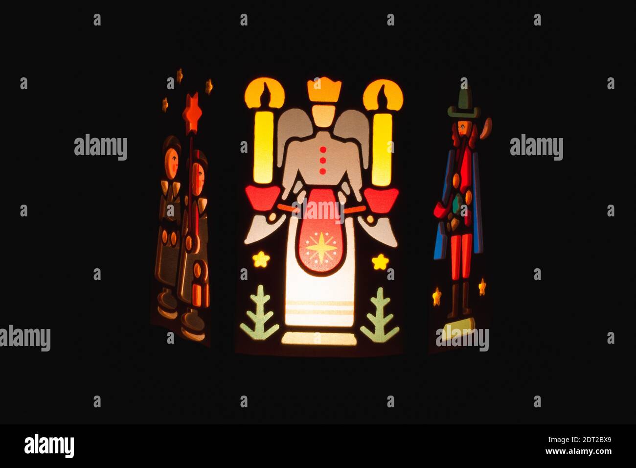 Erzgebirge candle art Germany Stock Photo Alamy