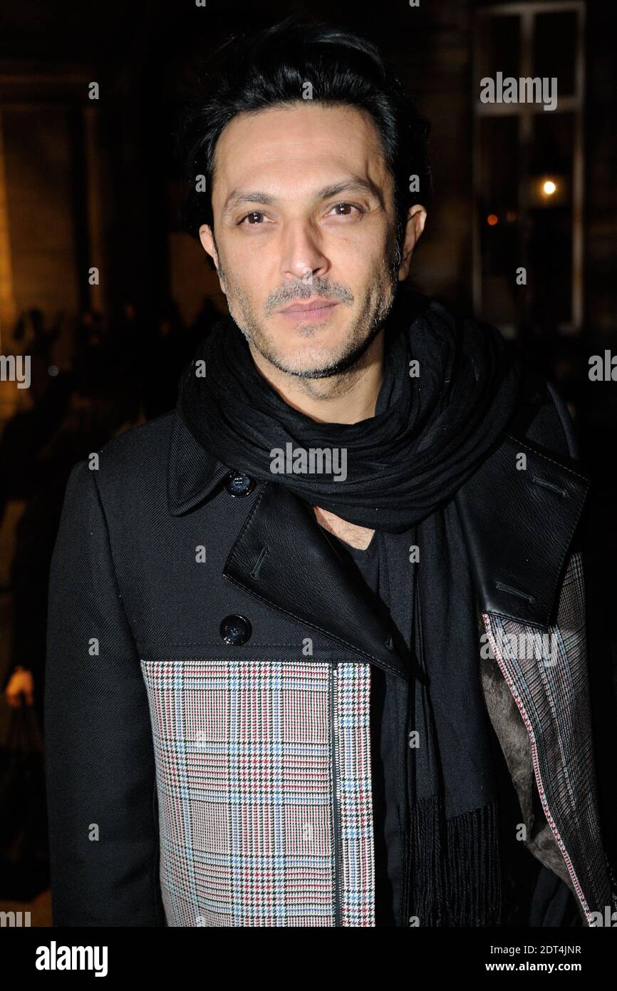 Olivier Sitruk attending Valentino's Fall-Winter 2014/2015 men's collection  presentation held at Hotel Salomon de Rothschild in Paris, France, on  January 15, 2014. Photo by Alban Wyters/ABACAPRESS.COM Stock Photo - Alamy