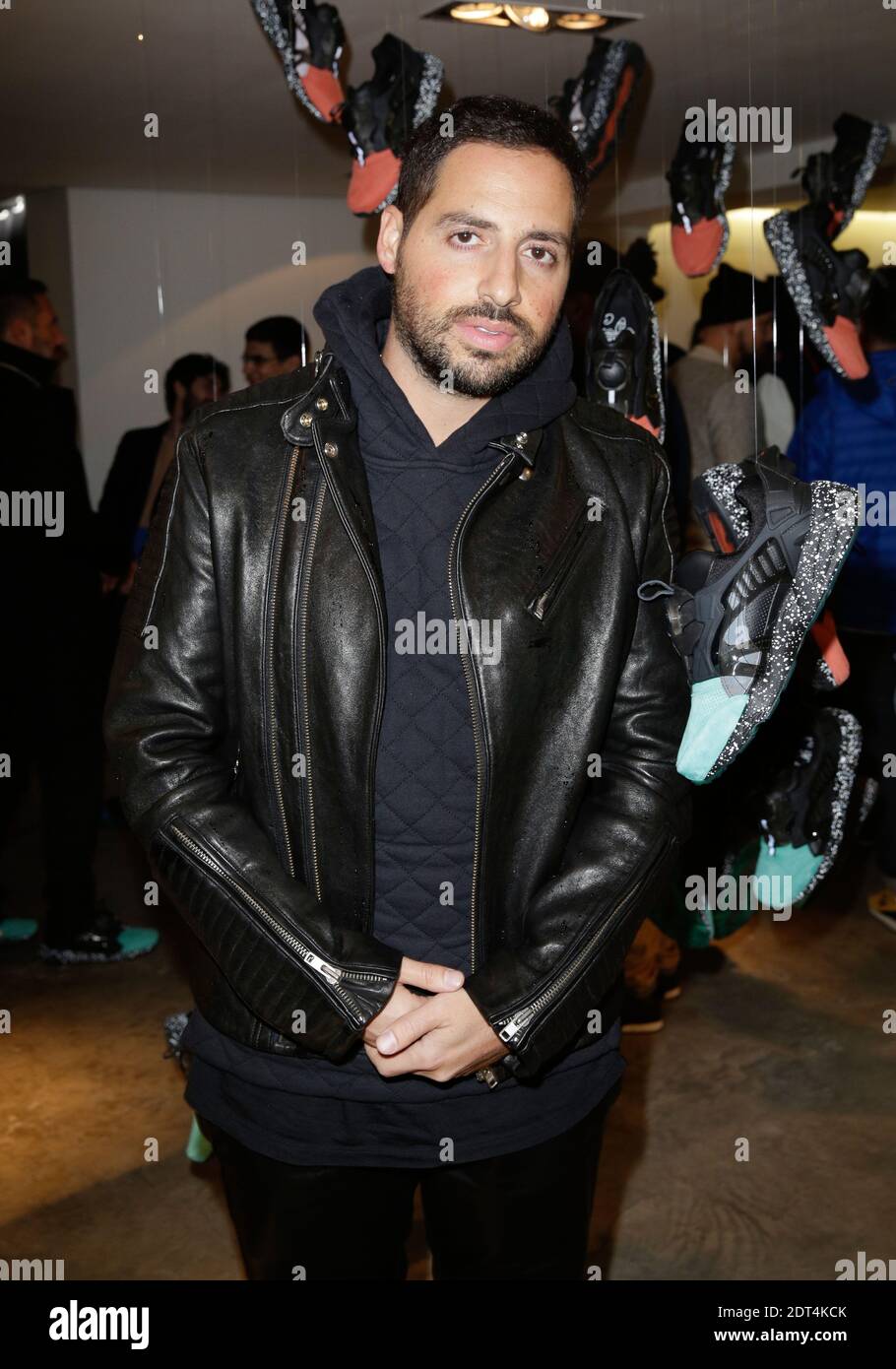 Ronnie Fieg attending the 'Puma Pop Up' Store Opening party in Paris,  France, on January 15, 2014. Photo by Jerome Domine/ABACAPRESS.COM Stock  Photo - Alamy