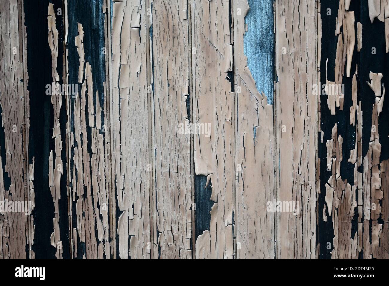 Old wooden texture with peeling paint. Background Stock Photo - Alamy