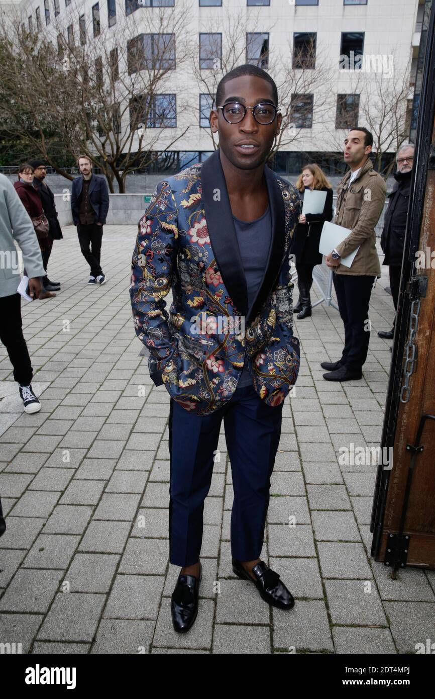 Tinie Tempah In Louis Vuitton - Louis Vuitton Fall 2014 Menswear