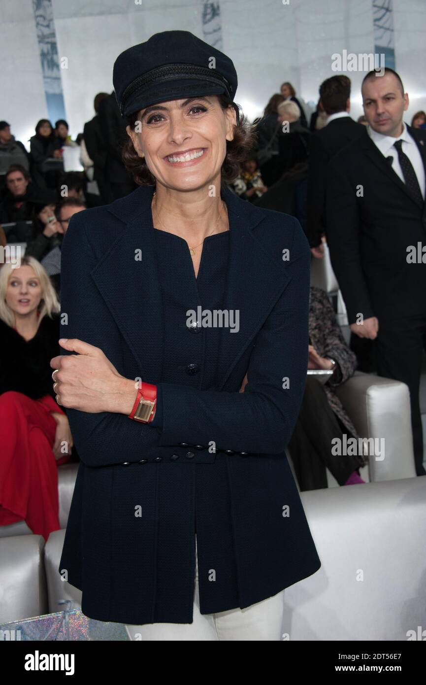 Ines de la Fressange attending the Chanel Spring-Summer 2014 Haute-Couture  collection show held at the Grand Palais, in Paris, France on January 21,  2014. Photo by Thierry Orban/ABACAPRESS.COM Stock Photo - Alamy