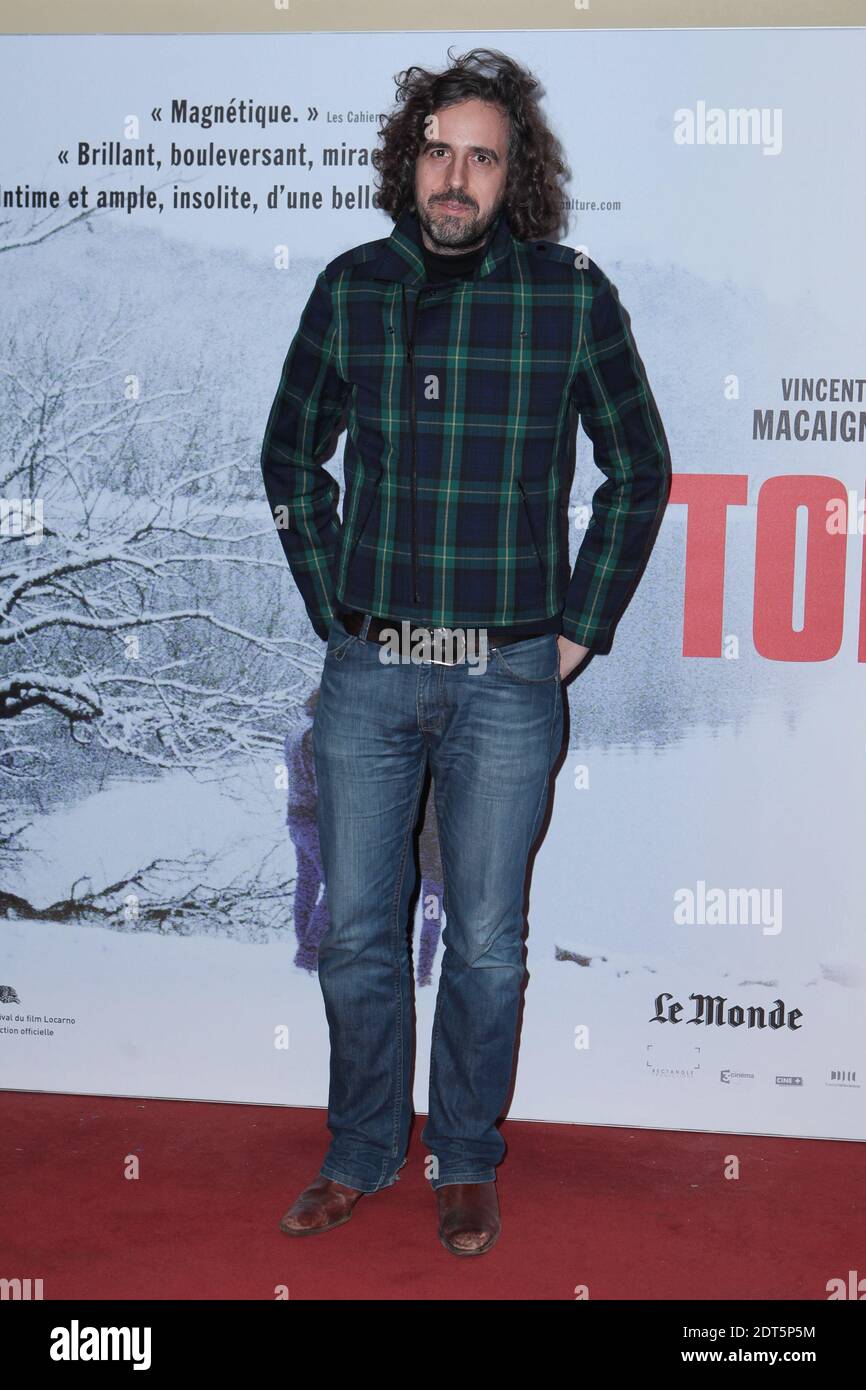 Guillaume Brac attending the premiere of 'Tonnerre' held at UGC Les
