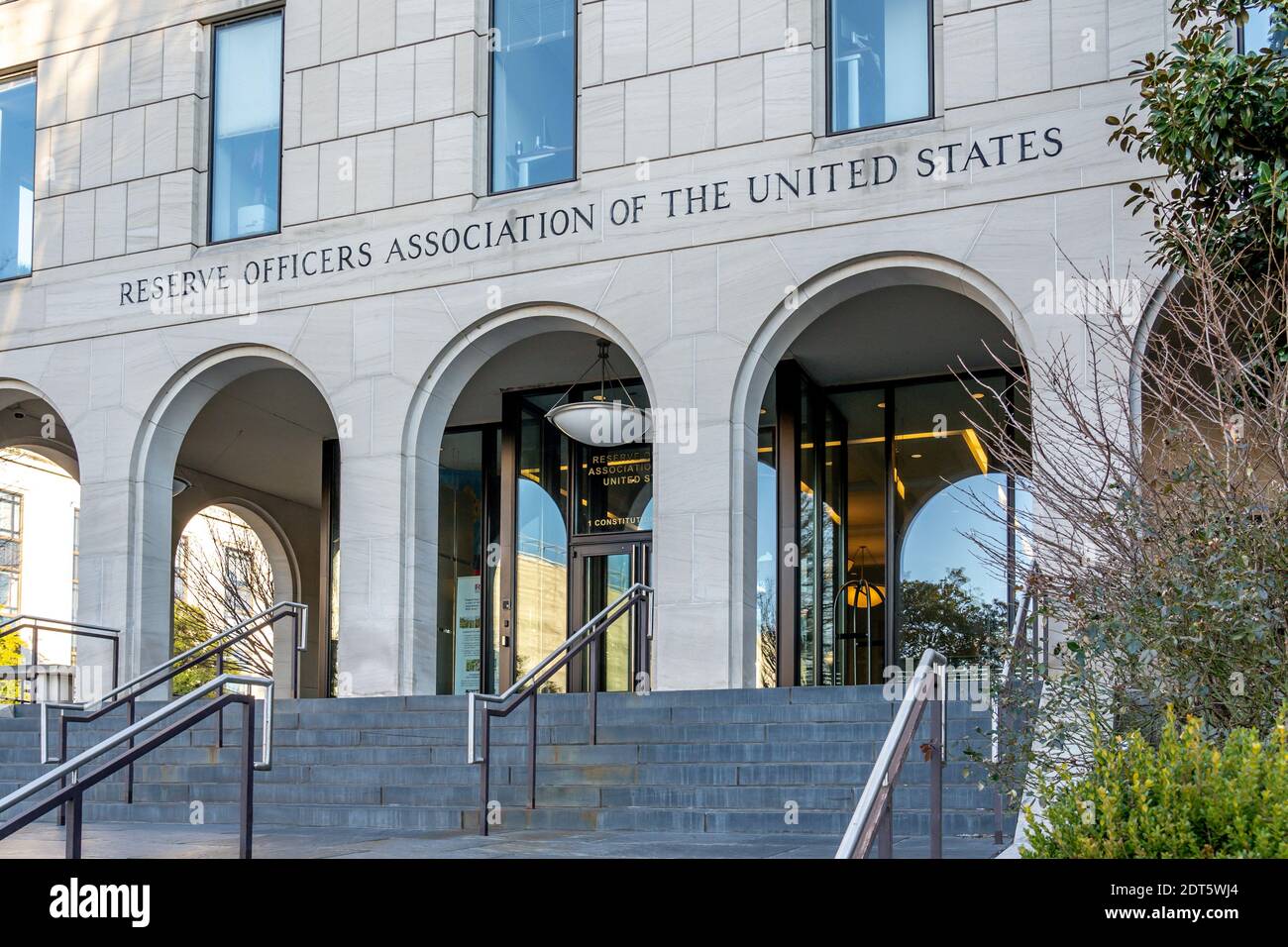 Reserve Officers Association of United State building in Washington D.C., USA. Stock Photo