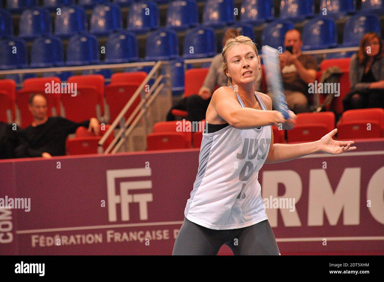 Russia's Maria Sharapova during her Quarter-Final round match at the