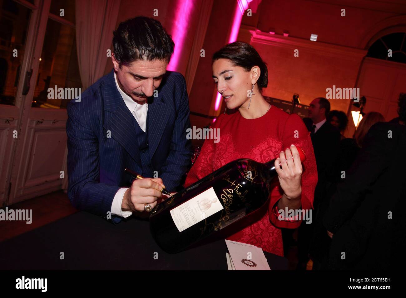 simon-abkarian-and-caterina-murino-attending-the-trophees-du-film