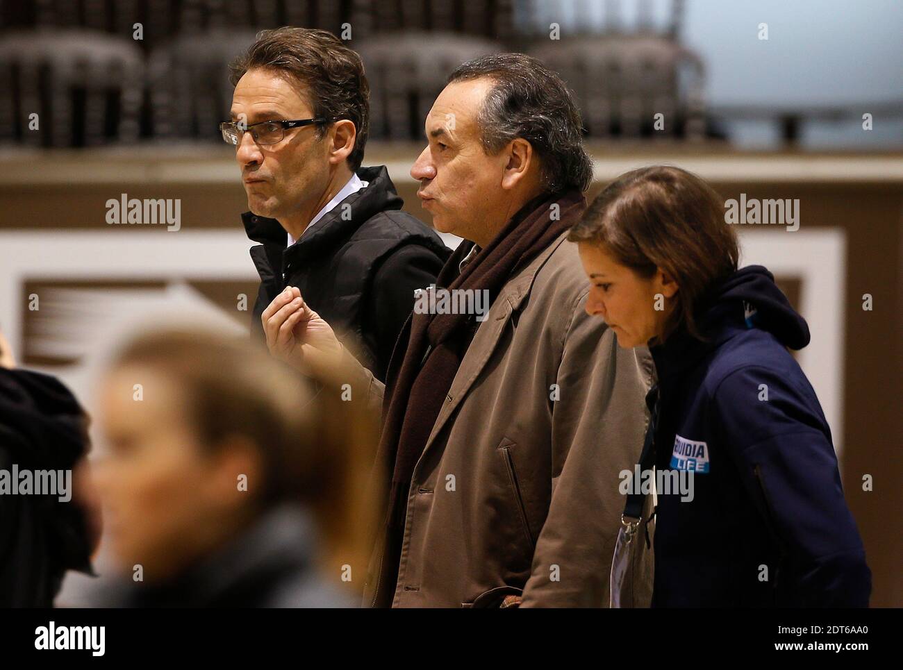 TV host Julien Courbet, seen here with his coach Olympic Champion