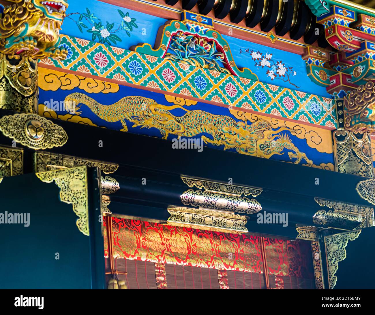 Kunozan Toshogu Shrine in Shizuoka, Japan Stock Photo