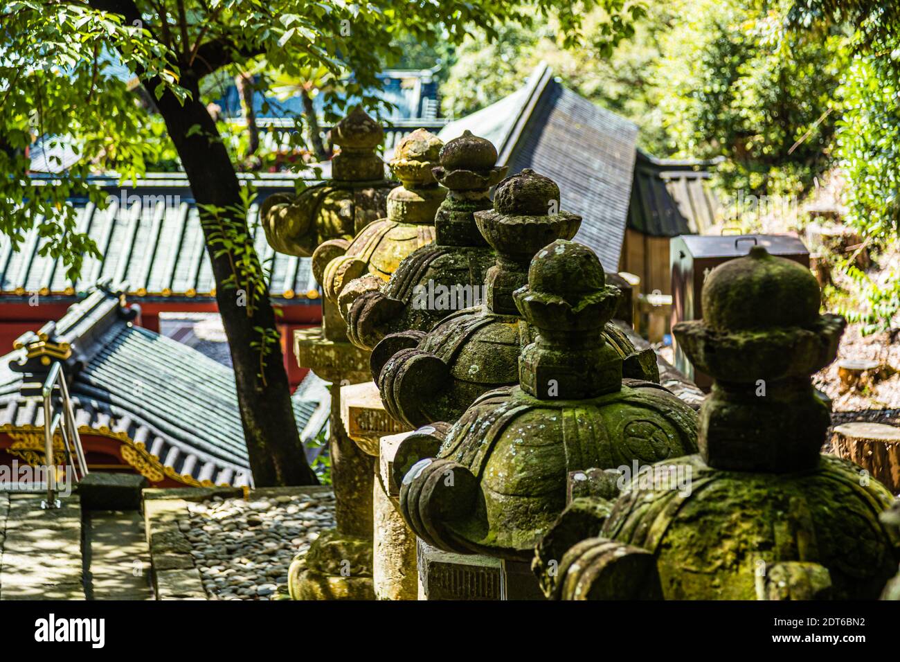 Kunozan Toshogu Shrine in Shizuoka, Japan Stock Photo