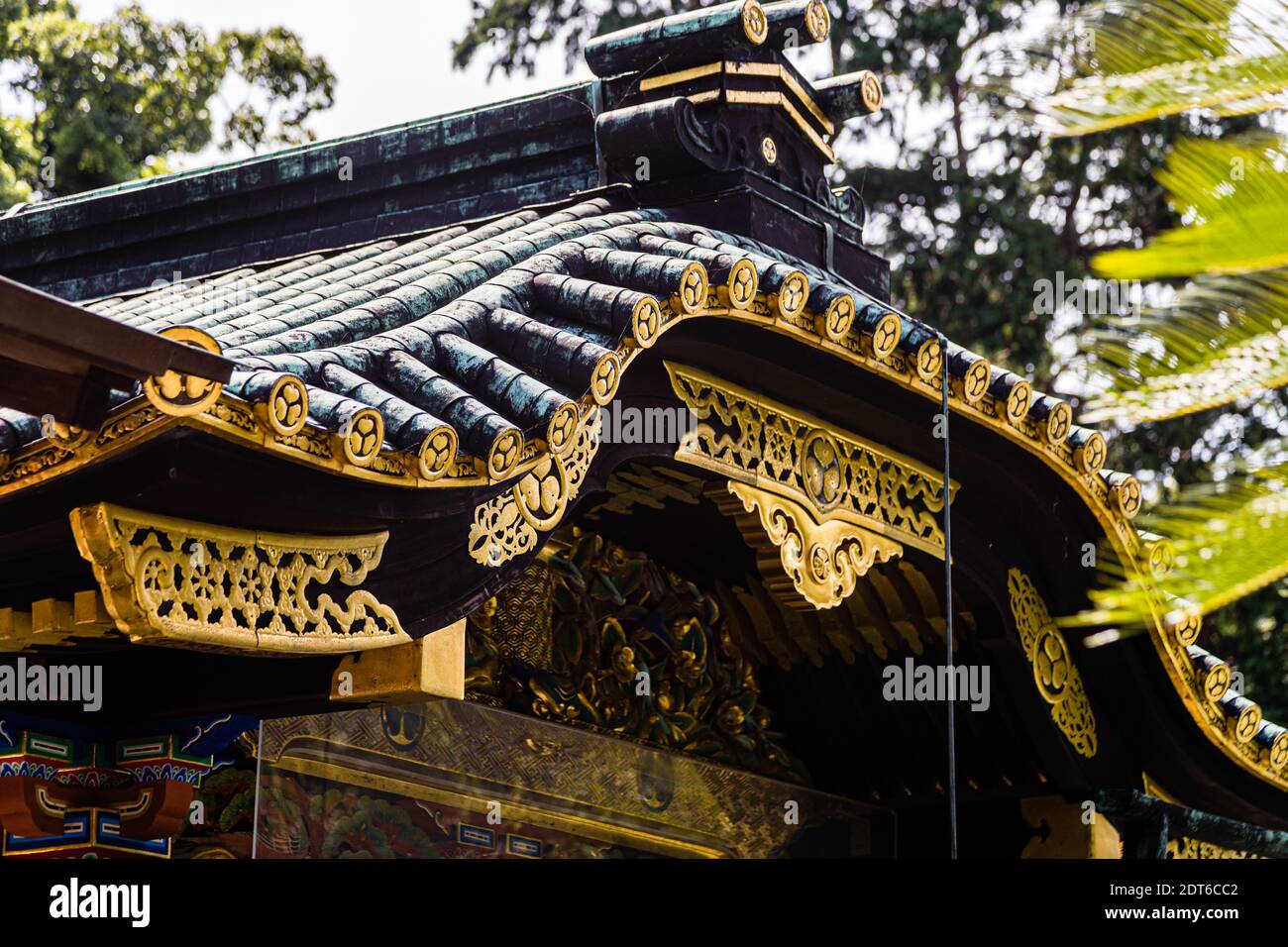 Kunozan Toshogu Shrine in Shizuoka, Japan Stock Photo