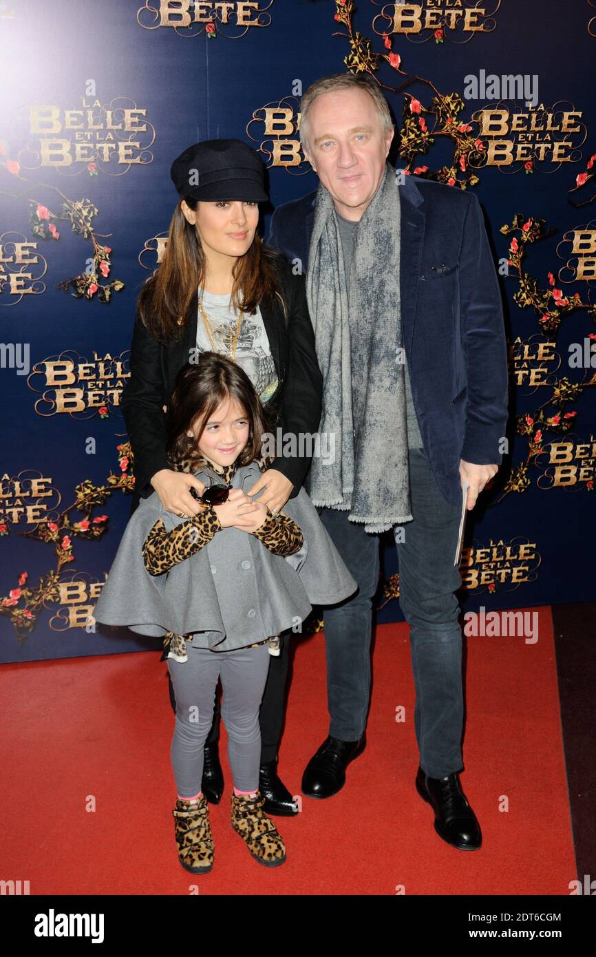 Francois henri pinault and valentina paloma hi-res stock photography