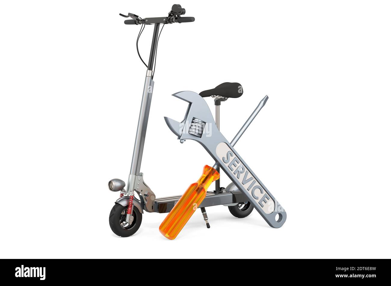 Electric scooter 3d hi-res stock photography and images - Alamy