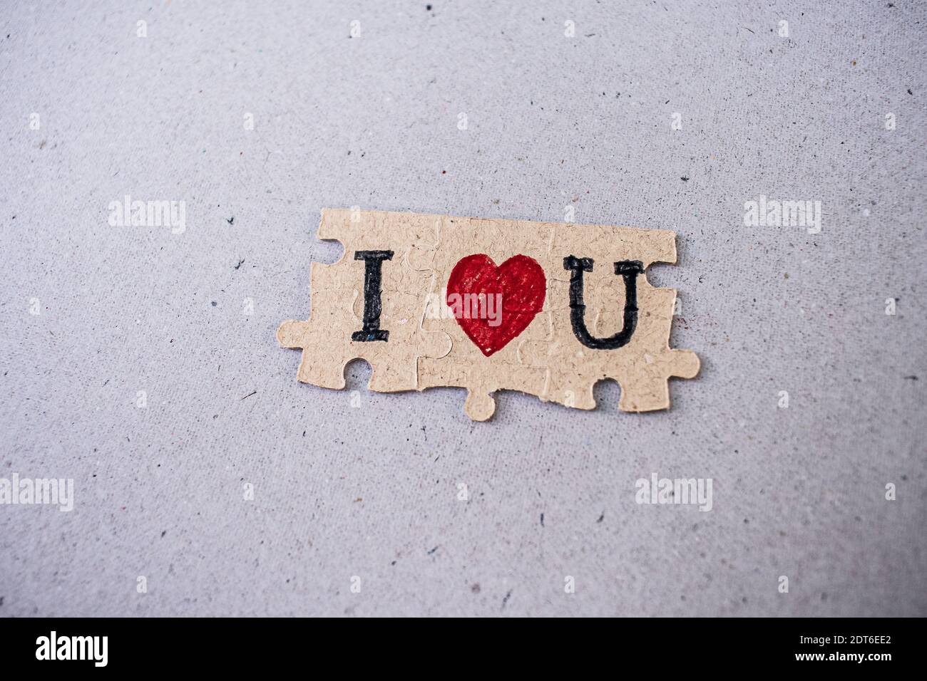 Meaning Paper Jigsaw Puzzles I Love You And Paper Backgrounds Stock Photo Alamy