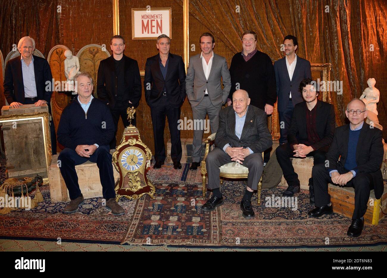 Robert Edsel, Matt Damon, George Clooney, Jean Dujardin, John 