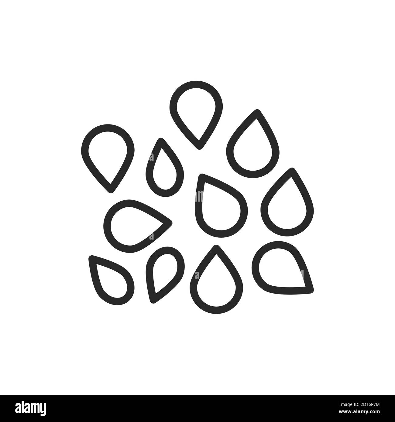 Black sesame farm Black and White Stock Photos & Images Alamy